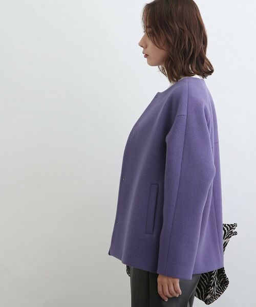 セール】 【SALEおすすめコート】ウールリバーショートコート （その他