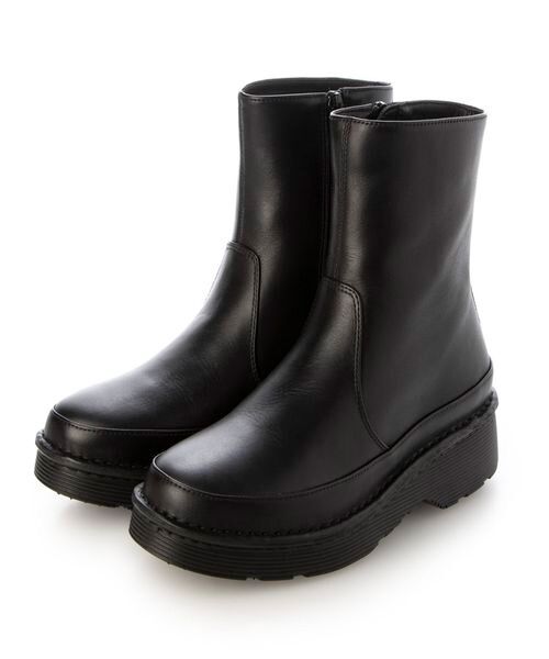 セール】 【WEB限定】ボリュームソールショートブーツ （ブーツ