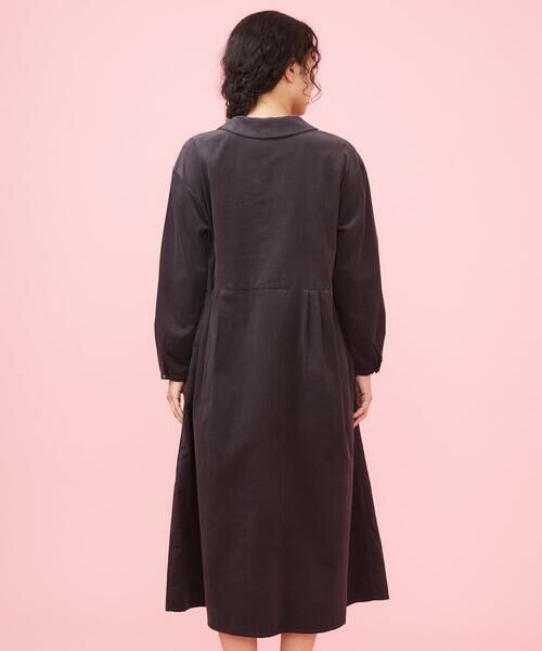 セール】 Suave コーデュロイシャツワンピース （ロング・マキシ丈