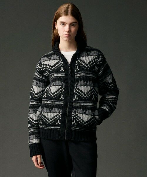 ペルー産ハイランドウール100％】ハイランドウールカウチンセーター