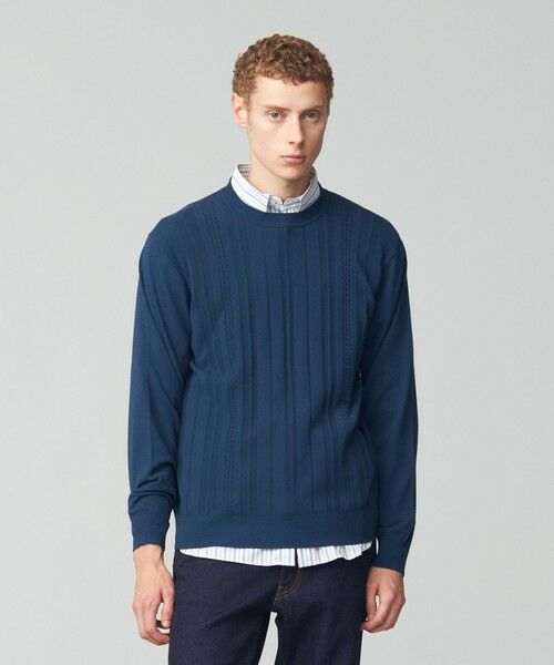 セール】 【FLEX YARN】ケーブルニット （ニット・セーター）｜J.PRESS