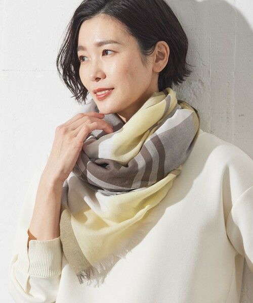 セール】 【洗える】チェック ストール （マフラー・ショール