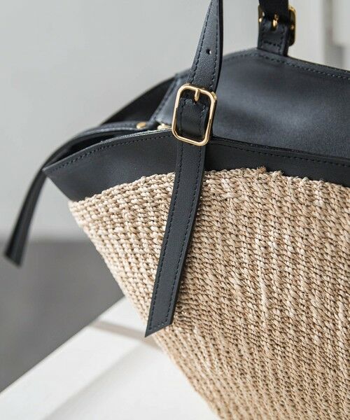 セール】 【VIOLAd'ORO】アバカレザーカゴバッグ MIRO/ V-8844