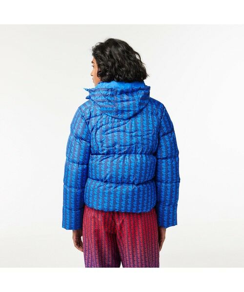 セール】 モノグラムプリントダウンジャケット （ダウンジャケット