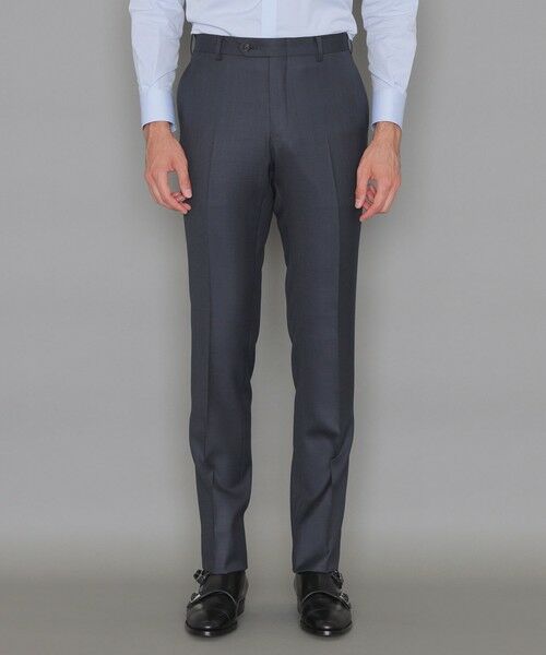 セール】 【NEW BRIDGE】Super110's グレンチェックスーツ