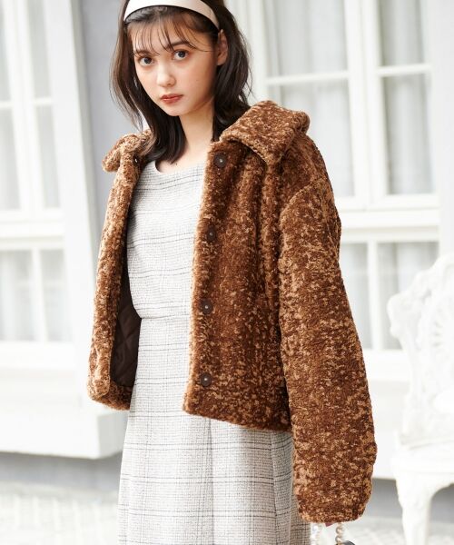 セール】 モコモコフェイクファーコート （その他アウター）｜MAJESTIC