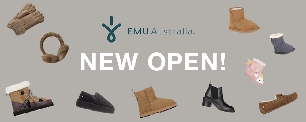 オーストラリアの世界的フットウェアブランド「EMU Australia」NEW