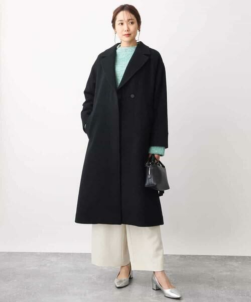 ロングチェスターウールコート （その他アウター）｜MK MICHEL KLEIN