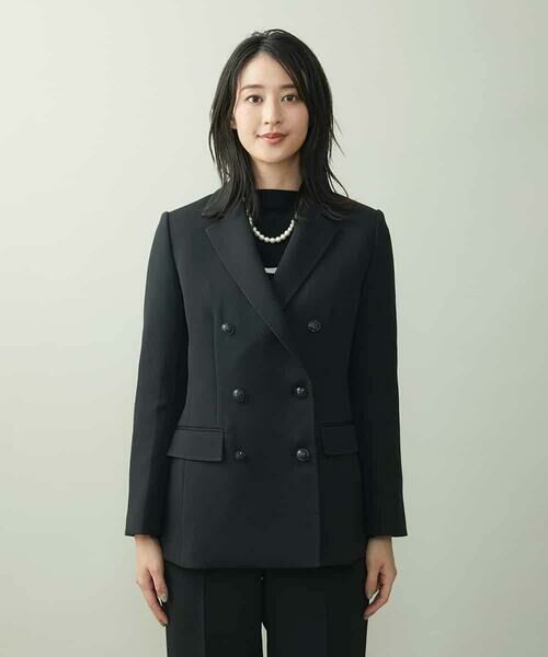 セール】 トリプルクロスダブルブレストジャケット（セットアップ対応