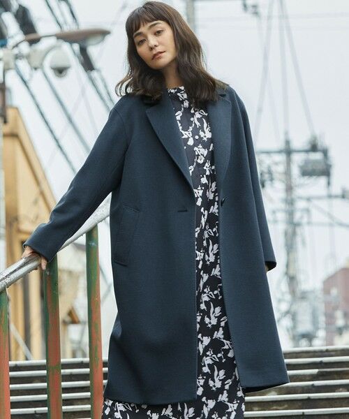 CLASSY.1月号掲載】ウールカシミヤビーバー チェスターコート （その他