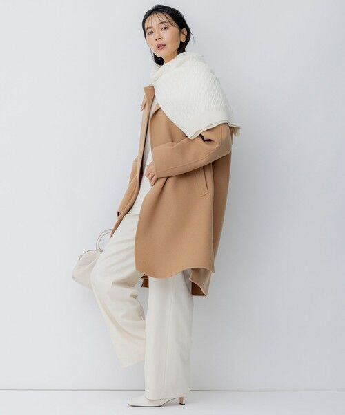 滝沢眞規子さん着用】ウールリバー コート （その他アウター）｜23区