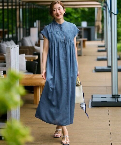 一部店舗限定/接触冷感/洗える】ラミータンブラー フレンチスリーブ