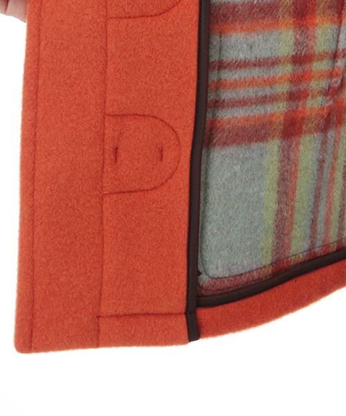 LONDON.TRADITION:ダブルフェイス ショートダッフル （ダッフルコート