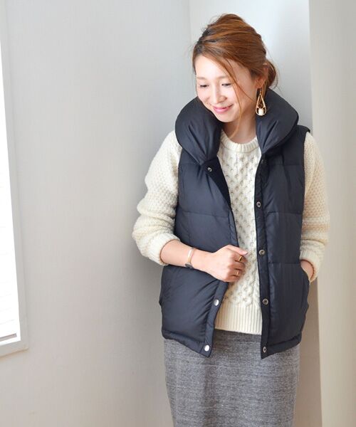 リバーシブル ダウンベスト◇ （ダウンジャケット・ベスト）｜SHIPS