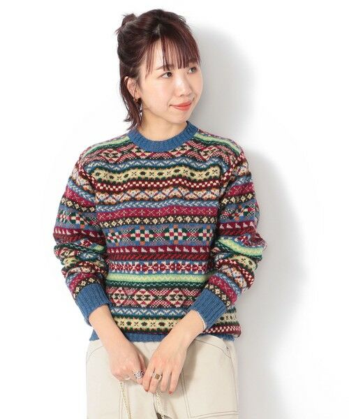 セール】 Jamieson's Knitwear : フェアアイルプルオーバー （ニット