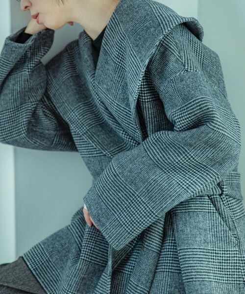 セール】 quaranciel: リバー ケープ コート （その他アウター