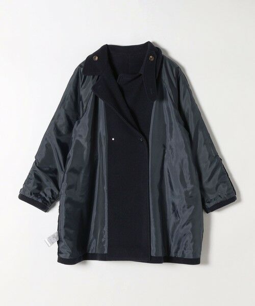 セール】 SHIPS any: PONTETORTO スタンド & ダブル カラー コート