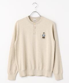 スーパーエクストラファインウール天竺12G クルーネックセーター