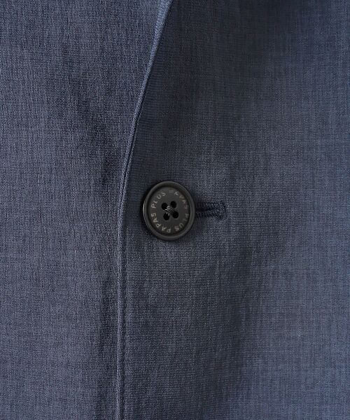 セール】 ポリエステルリネンライクストレッチ ジャケット