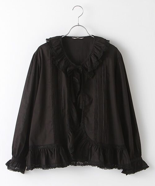 セール】 フリルオーバーブラウス （シャツ・ブラウス）｜PINK HOUSE