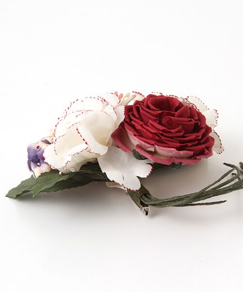 PINK HOUSE×アトリエ染花】コサージュ （ブローチ・コサージュ）｜PINK