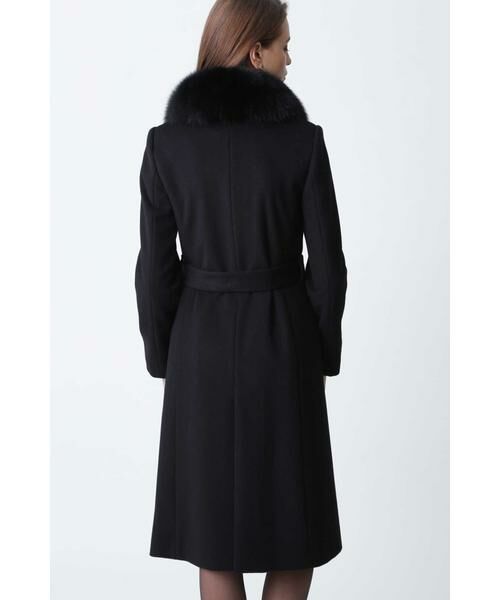 セール】 カシミヤ混FOXファーコート （アウター）｜PINKY & DIANNE