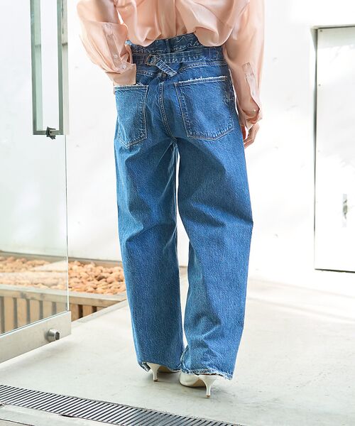 upper hights/アッパーハイツ】THE OLIVIA リラックスワイ （デニム