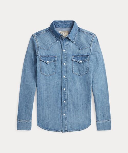 デニム ウエスタン シャツ （シャツ・ブラウス）｜POLO RALPH LAUREN
