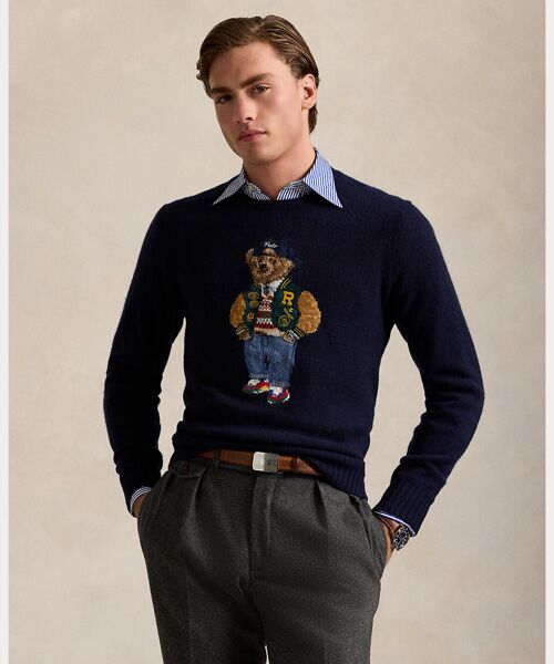 Polo ベア ウールカシミヤ セーター （ニット・セーター）｜POLO RALPH