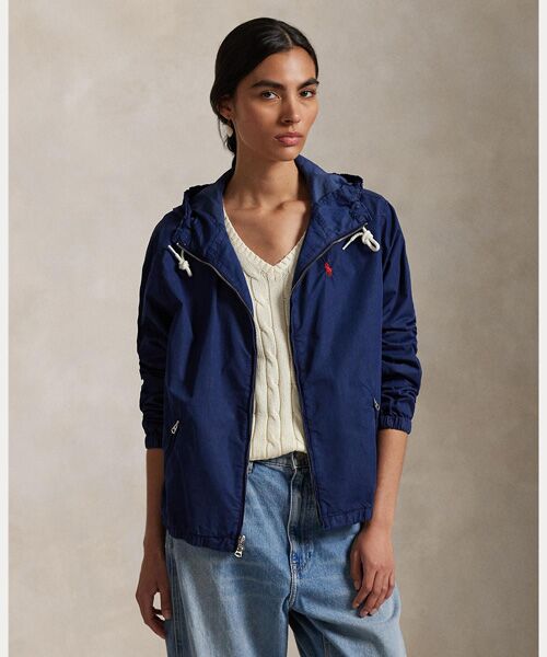 ツイル フーデッド ジャケット （パーカー）｜POLO RALPH LAUREN