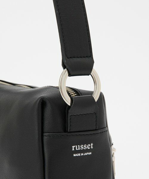 レザースクエアショルダーバッグ （ショルダーバッグ）｜russet