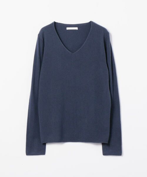 セール】 スコットランドカシミヤ Vネックプルオーバー （ニット