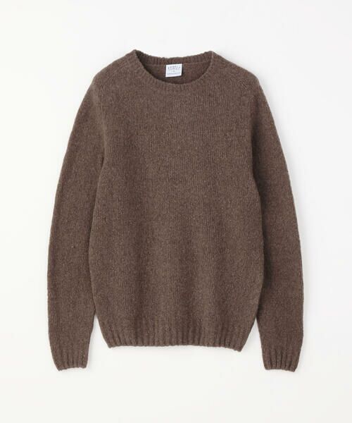 セール】 FEDELI ウールカシミヤブークレ クルーネックニット （ニット