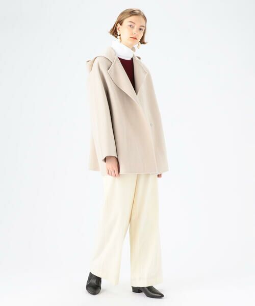 セール】 プレミアムウールリバー フーデッドショートコート （その他