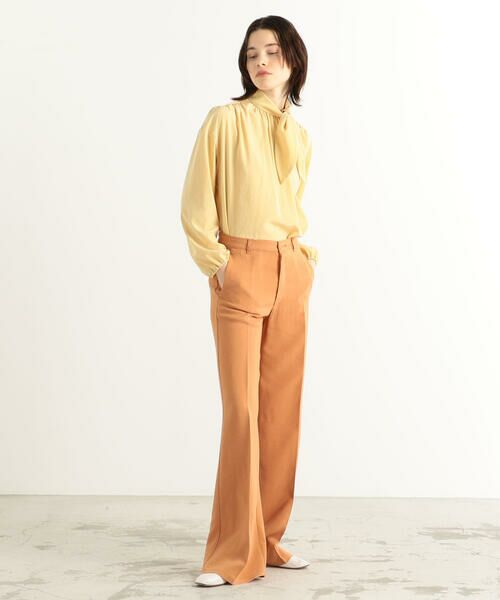 セール】 シルキークロス ボウタイブラウス （シャツ・ブラウス