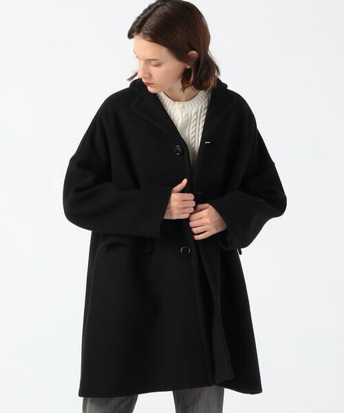 セール】 ショートパイルメルトン オーバーサイズドコート （その他