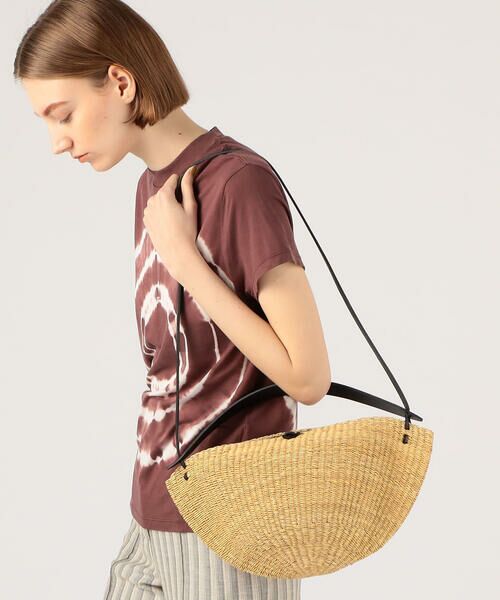 セール】 Ines Bressand ウォルナットクロスボディーバッグ （かご