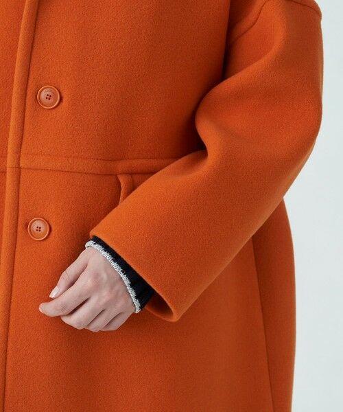 セール】 パイルメルトン オーバーサイズドコート （その他アウター