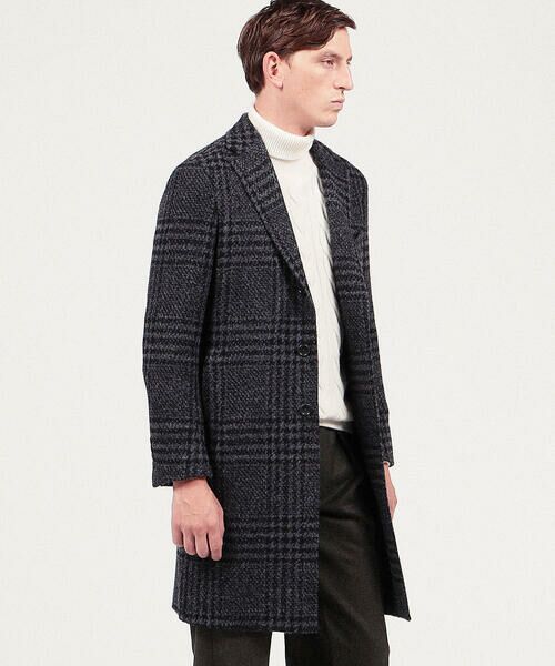 セール】 ウールアルパカ チェスターコート Loro Piana Suri Alpaca