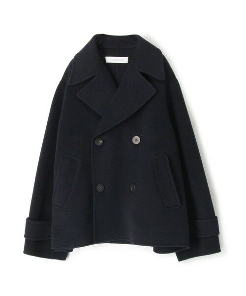 ウールカシミヤダブルフェイス Pコート （ピーコート）｜TOMORROWLAND