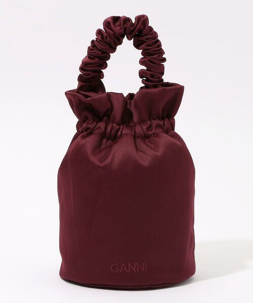 セール】 GANNI 巾着ショルダーバッグ （ショルダーバッグ