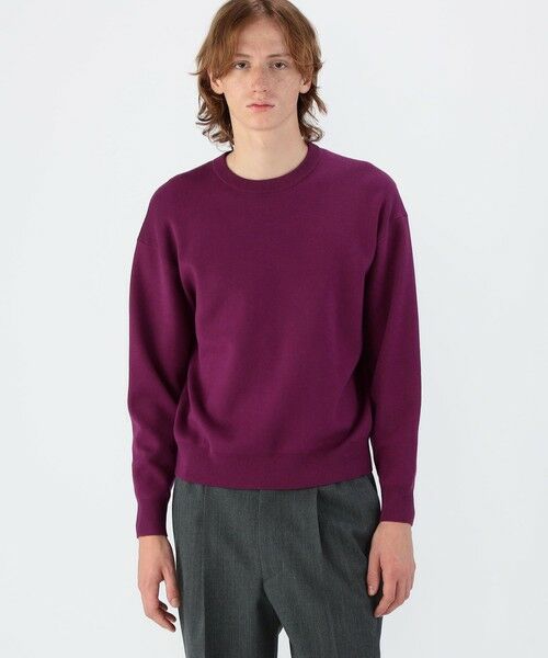 CABaN コットンカシミヤ クルーネックプルオーバー （ニット・セーター