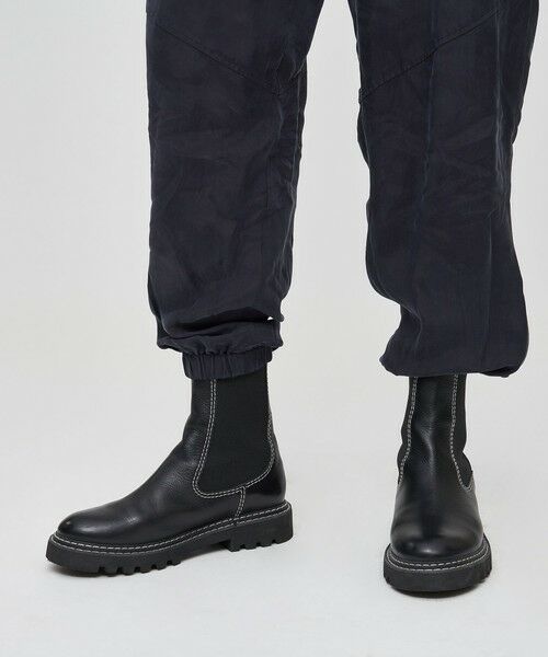 セール】 GALERIE VIE LOVO サイドゴアブーツ （フラットシューズ