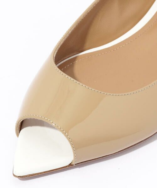 セール】 PELLICO オープントゥ フラットパンプス （フラットシューズ