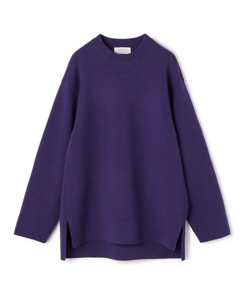 セール】 ウールナイロンミラノリブ クルーネックプルオーバー