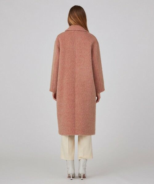 セール】 ウールアルパカシャギー ダブルブレストコート （その他