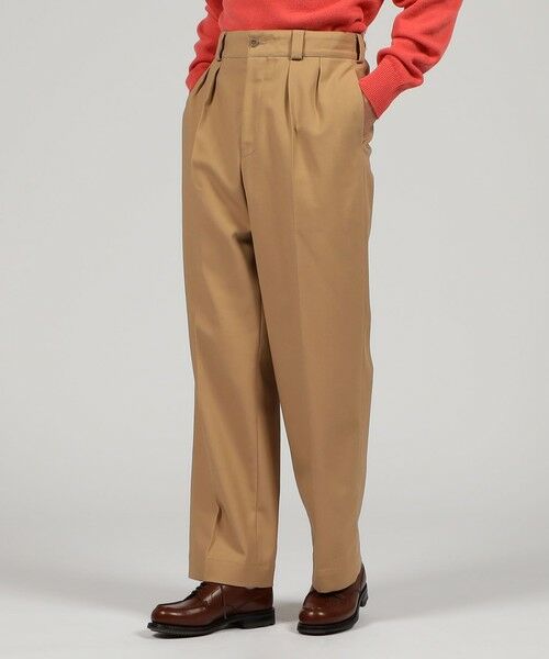 セール】 Tangent FRENCH ARMY CHINO コットンツイル ワイドトラウザー