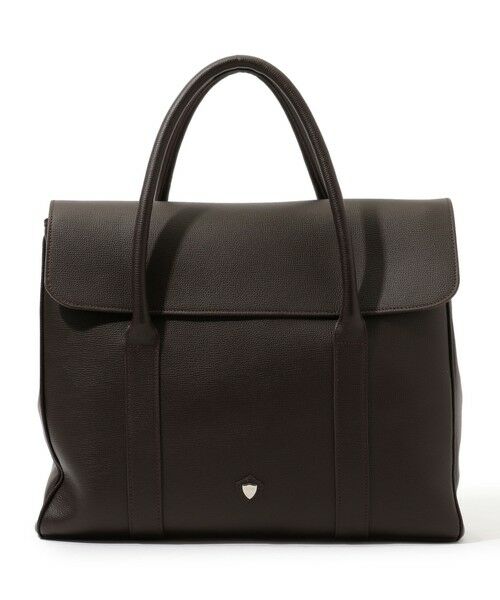 Chambord Sellier BERN Brief シュリンクレザー ブリーフトート CRUMBS