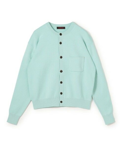 CABaN コットンカシミヤ ポケットクルーネックカーディガン （ニット
