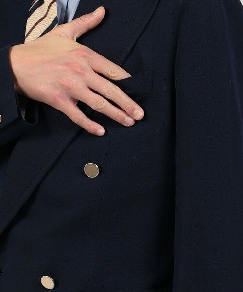 セール】 ウールリネン ダブルブレステッド4Bジャケット （テーラード